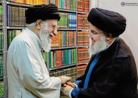 السيد حسن نصرالله وقادة قلب