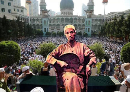 Imam Caoyang, the leader of the militant Muslims of China