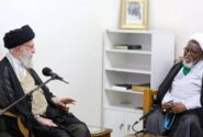 دیدار رهبر ایران با شیخ زکزاکی و خانواده وی
