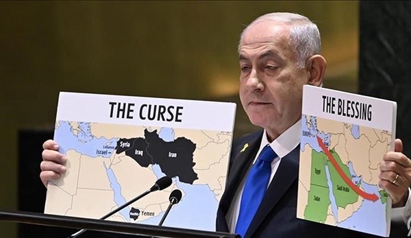 Map of the new Middle East